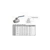 tecuro Edelstahl V4A Kugelhahn, beidseitig IG 3/8 Zoll (DN Produktbild-Vorschau 7