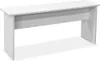 set da pranzo 3 pezzi Tavolo e panche in legno bianco Anteprima dell’immagine prodotto 4