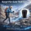 14 Nordic Walking Gummipuffer Pads Asphaltpads Trekking Produktbild-Vorschau 5
