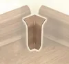 Aussenwinkel Für MDF Sockelleisten 10 x 58 x 400 mm Weiß Produktbild-Vorschau 1