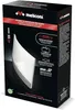 The image shows the packaging of a Meliconi AT55 amplified indoor TV antenna. Anteprima dell’immagine prodotto