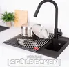 Vileda scolapiatti lavello 45x40cm in acciaio inox e TPE - Anteprima dell’immagine prodotto 5