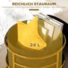HOMCOM Sitzhocker mit Stauraum, Kleiner Hocker mit Deckel Produktbild-Vorschau 5