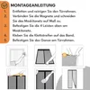 KRUMAD zanzariera porta magnete 100x220 cm Tagliabile a Anteprima dell’immagine prodotto 2