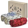 Aromantra - Weiße Salbei Räucherset 3x25g - Drachenblut & Produktbild-Vorschau 1