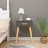 Beistelltisch, Nachttisch mit Schublade 57 x 40 x 30cm, Produktbild-Vorschau 3