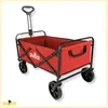 Sunshine roter Strandwagen faltbar Tourist Strand Camping Náhľad obrázku produktu 11