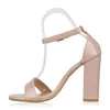 Mytrendshoe Damen Sandaletten High Heels, Blockabsatz, Produktbild-Vorschau 2