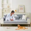 Stickte Sofabezug,90x160cm Couchbezug,2 Sitzer,Dicke Sofa Produktbild-Vorschau 2