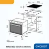 Exquisit Einbauherdset EHE285-HBZ-020-Set schwarz | 75 l Produktbild-Vorschau 5