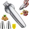 Maronischneider aus Edelstahl, Maronenzange, 2 in 1 Produktbild-Vorschau 1
