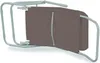 Aga 2x Gartenliege SIESTA Dunkelbraun Produktbild-Vorschau 2