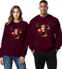 Vtipný jelení sob Rudolf Moose - vánoční svetr, bordó, L Náhled obrázku produktu 2
