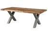 MASSIVMOEBEL24 | Table à manger 220x100 en bois de Sheesham Voir les images du produit 1