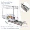 ONVAYA® Gewürzregal ausziehbar | Doppelkorb | Gewürzständer Produktbild-Vorschau 5