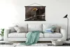 MuchoWow® Textilposter Vogel - Tukan - Gold - Schwarz Produktbild-Vorschau 3