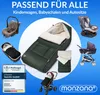 MONZANA® Chancelière universelle avec chauffe-mains pour Voir les images du produit 2
