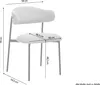 byLIVING Esszimmerstuhl 2er Set JERSEY / Webstoff taupe / Produktbild-Vorschau 3