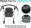 Leichter Indoor Rollator IR10+ Weiß - Wohnungsrollator Produktbild-Vorschau 7