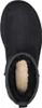 A top-down view of a black UGG boot. Voir les images du produit