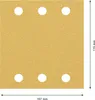EXPERT C470 Schleifblatt, 115x107mm, K80, 6 Löcher, 50-tlg. Produktbild-Vorschau 5