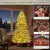 Collage showing a Christmas tree in a living room and various festive scenes. Podgląd zdjęcia produktu