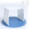 Badhocker MERAN XL aus Acryl weiß, für die Dusche geeignet, Produktbild-Vorschau 1
