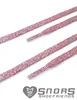 SNORS Glitzer Schnürsenkel flach - PINK - 5mm - 130cm Produktbild-Vorschau 2