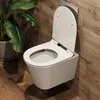 HOROW Hänge WC Spülrandlos Toilette - Starker Spülung, Produktbild-Vorschau 4