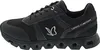 A black sneaker is shown from the side against a white background. Produktbild-Vorschau