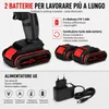 AJIEQAQ Avvitatore a Batteria 21V Set, Trapano Avvitatore a Anteprima dell’immagine prodotto 5