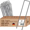 TTL GARDEN Erdanker 100 Stück 200x25x3,8mm verzinkt Produktbild-Vorschau 1