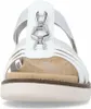 Remonte: Sandalias de tacón alto para mujer, color blanco, Vista previa de la imagen del producto 26