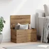 vidaXL Úložný box Artisan dub 60 x 35 x 35 cm materiál na Náhled obrázku produktu 2