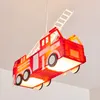 Molare »Molare« rotes Feuerwehrauto als Hängelampe aus Produktbild-Vorschau 4