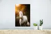 MuchoWow® Poster Pferd - Licht - Sonne 20x30 cm - Produktbild-Vorschau 5