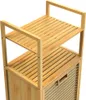 CASARIA® Meuble de salle de bain 2 en 1 avec panier à linge Voir les images du produit 2