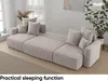 MEBLINI Schlafcouch mit Bettkasten - 312x142x73cm - Beige Produktbild-Vorschau 5