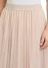 Uni Midi Rock für Damen aus Netz, figurumspielend, mit Produktbild-Vorschau 6