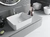 Mexen Catia lavabo da appoggio 48 x 37 cm, bianco - Anteprima dell’immagine prodotto 3
