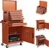 COSTWAY 2-in-1 werkbank met koffer, 8 compartimenten, Productafbeelding-voorbeeld 1