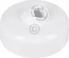 A white kitchen appliance part on a white background. Produktbild-Vorschau
