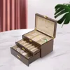 Drewniana szkatułka na biżuterię Organizer na biżuterię z 3 Podgląd zdjęcia produktu 3