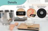 ProfiCook präzise Küchenwaage aus 100% Bambus | Waage mit Produktbild-Vorschau 8