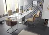 Rozkládací jídelní stůl 180 - 260 cm Super White sklo / Náhled obrázku produktu 2