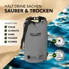 Sac sec en PVC Where Tomorrow - Style 01 - 10L - gris Voir les images du produit 4