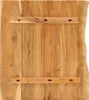 Piano bagno in legno massiccio di acacia 58x52x3,8 cm Anteprima dell’immagine prodotto 1
