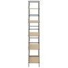 vidaXL Regał 5 półek dąb 60x27,6x158,5 cm materiał Podgląd zdjęcia produktu 3