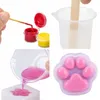 DIY sada mačacia labka 28 dielov na výrobu slizu a squishy Náhľad obrázku produktu 5