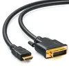 deleyCON 2m HDMI zu DVI Kabel DVI-D DVI-I High Speed 1080p Produktbild-Vorschau 2